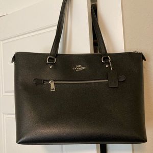 Coach black tote